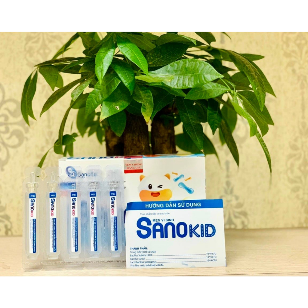 Men vi sinh SANOKID - Bổ sung vi khuẩn có lợi