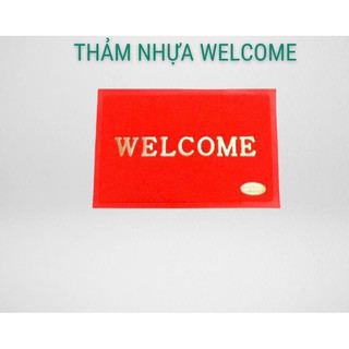 [HOẢ TỐC] Thảm chùi chân WELCOME