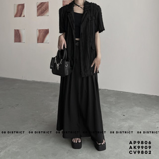 Áo vest cá tính vải gân rách (AK9909)
