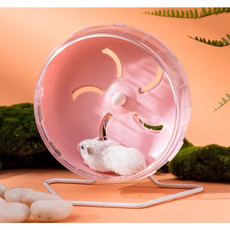 Wheel silent 12cm/ 14cm/ 17cm/ 21cm  dành cho hamster bear/sóc/nhím/sóc bay/...