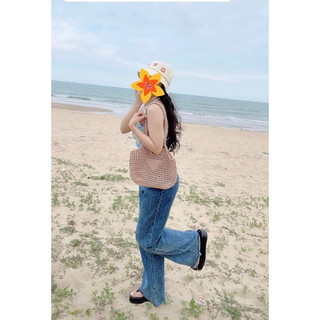 Túi lưới Prada handmade