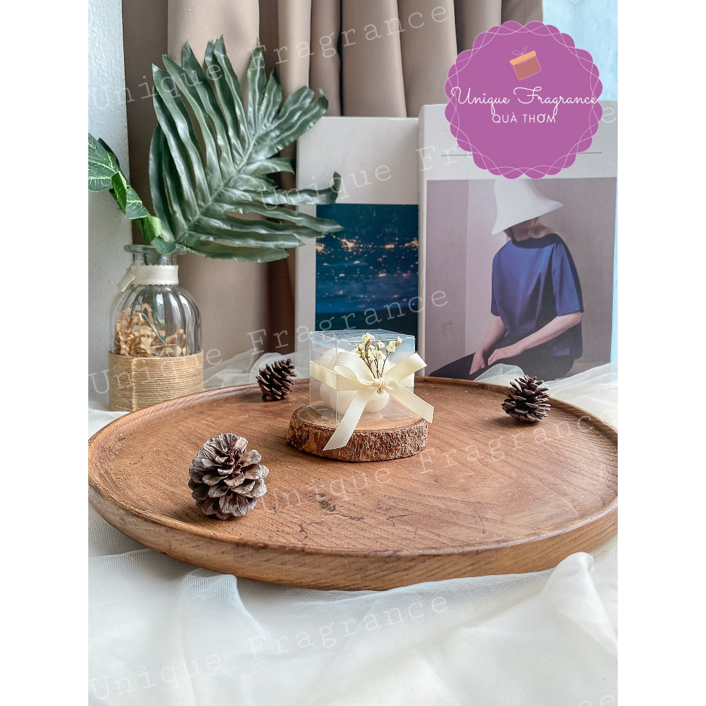 Hộp nến thơm bubble - Hương tinh dầu thành phần tự nhiên - quà cưới, quà sự kiện, quà doanh nghiệp - UNIQUE FRAGRACE