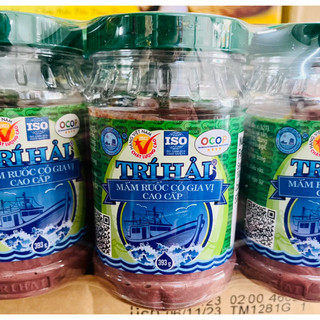 (MẪU MỚI) Mắm ruốc Trí Hải hũ (393g)