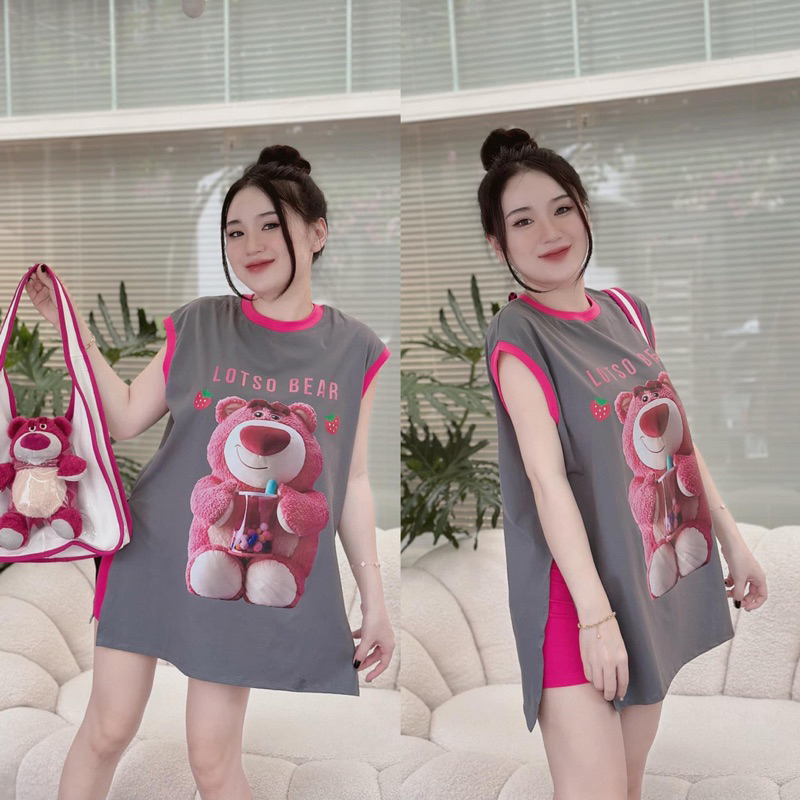 SET GẤU HỒNG SÁT NÁCH