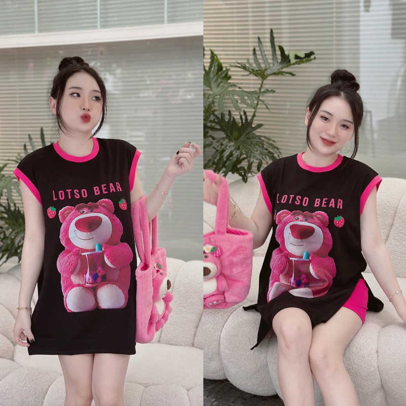 SET GẤU HỒNG SÁT NÁCH