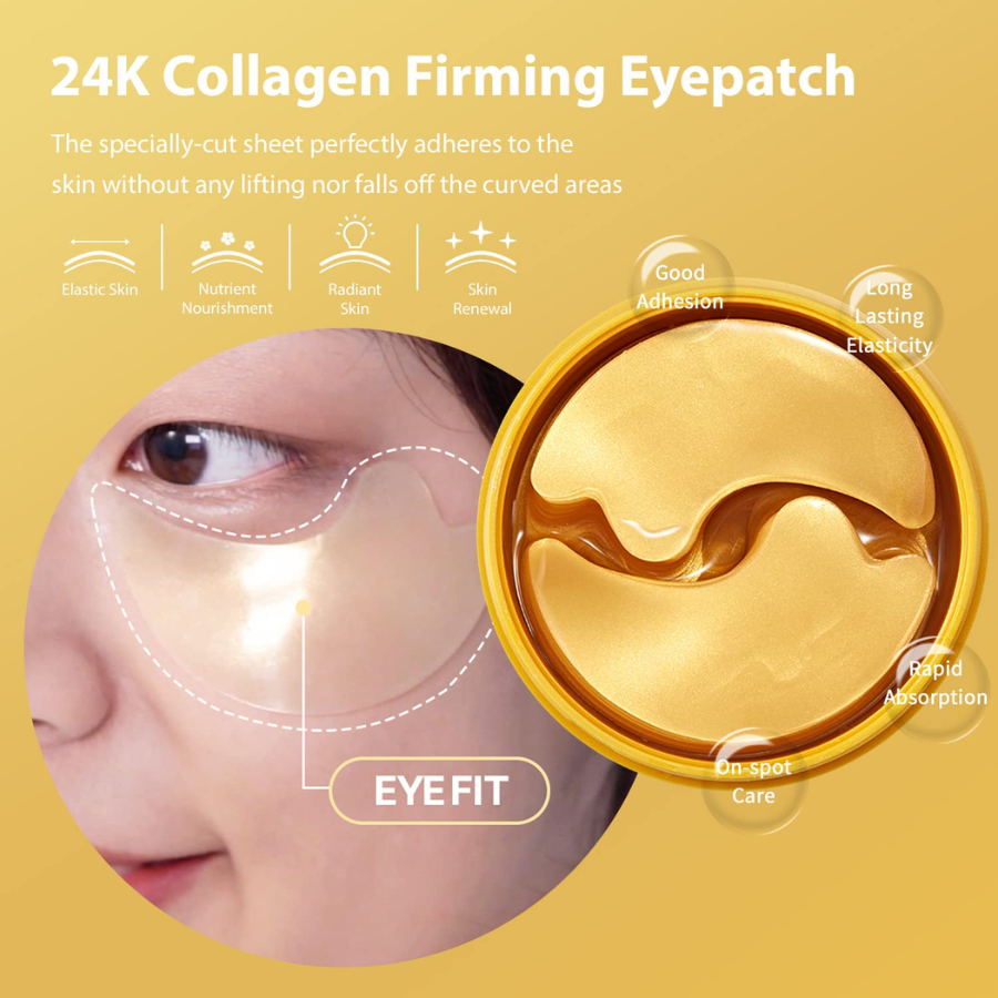 [SNP] Mặt nạ mắt SNP Eye Patch nhiều loại (60 miếng) (Collagen/  Black Eye Pearl/ Bird's Nest)