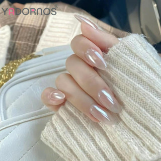 Móng giả tráng gương ngọc trai - Nailbox thiết kế