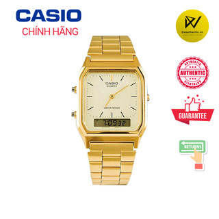 [HÀNG CÓ SẴN] Đồng hồ Casio nam nữ AQ230GA chính hãng
