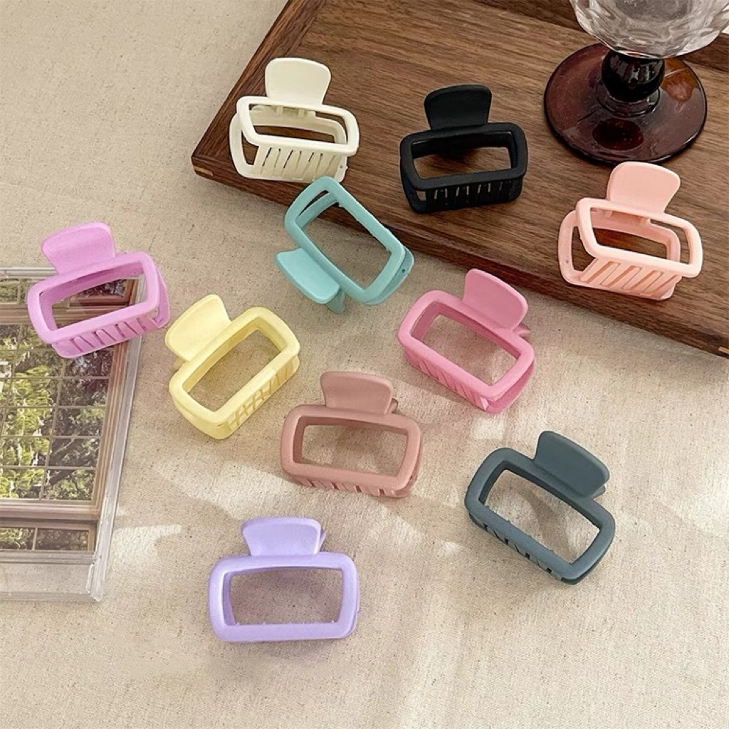 Kẹp gắp vuông nhỏ màu pastel