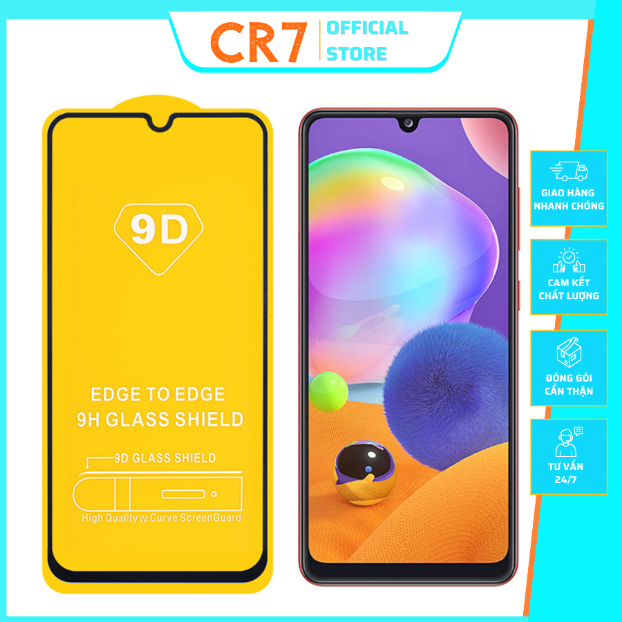 Kính Cường Lực Bảo Vệ Toàn Màn Hình 21d Cho Xiaomi Redmi Note 8 8A 9 9A 9C NFC 9i 9s K30 Pro Plus Ma