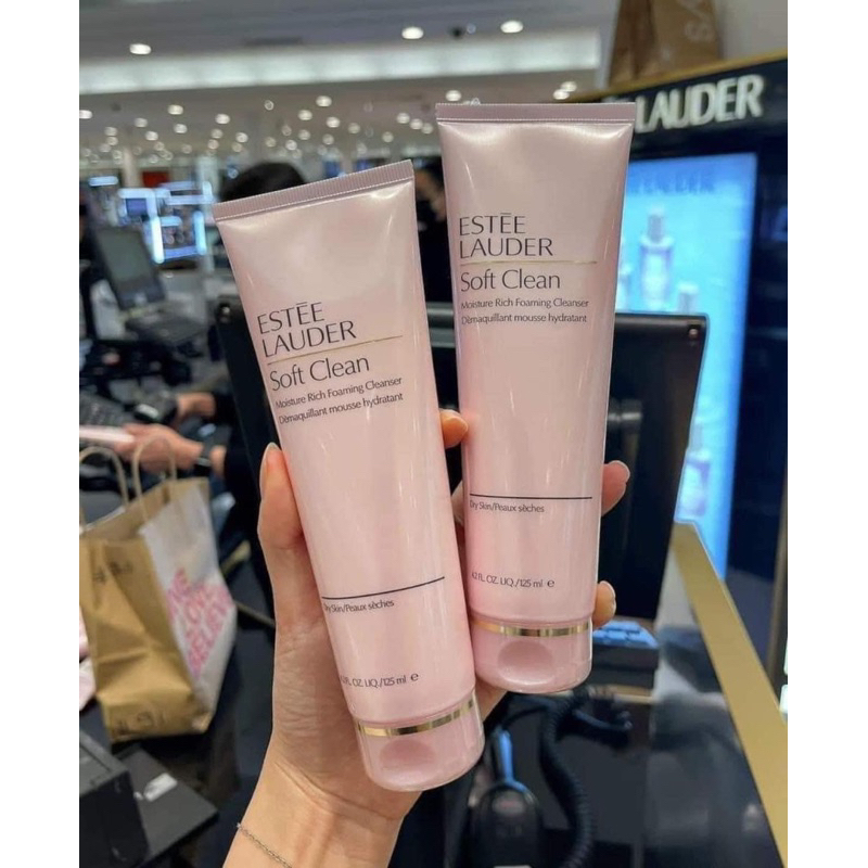 Sửa rửa mặt estelauder Soft clean 125ml