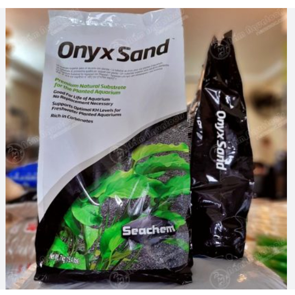 Nền cát onyx sand cho bể thủy sinh của hãng seachem mỹ