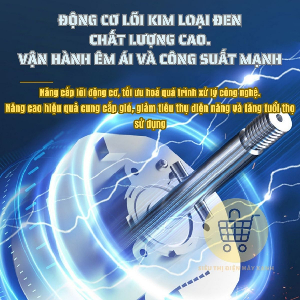 Quạt Cây Tuần Hoàn Không Khí Siêu Mát, 3 Tốc Độ Gió, Góc Gió Rộng, Chiều Cao Tuỳ Chỉnh, Hẹn Giờ Tắt - Bảo Hành 1 Năm | BigBuy360 - bigbuy360.vn