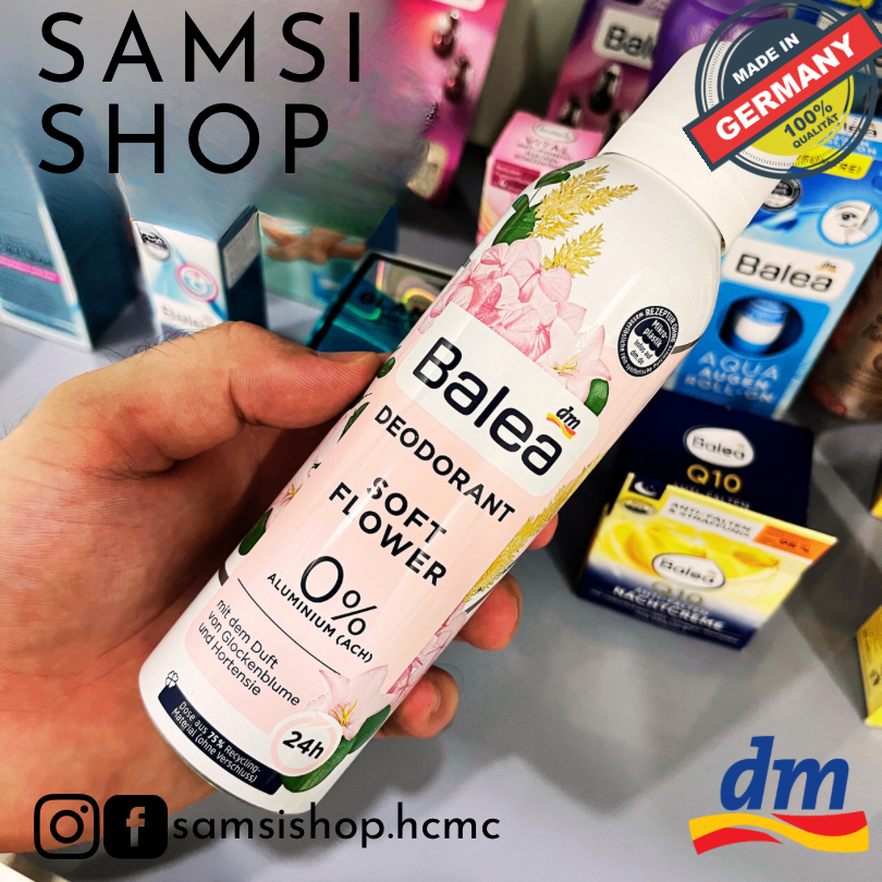 Xịt khử mùi hương nước hoa - Balea Deospray Parfum Deodorants🌸🌷🪻