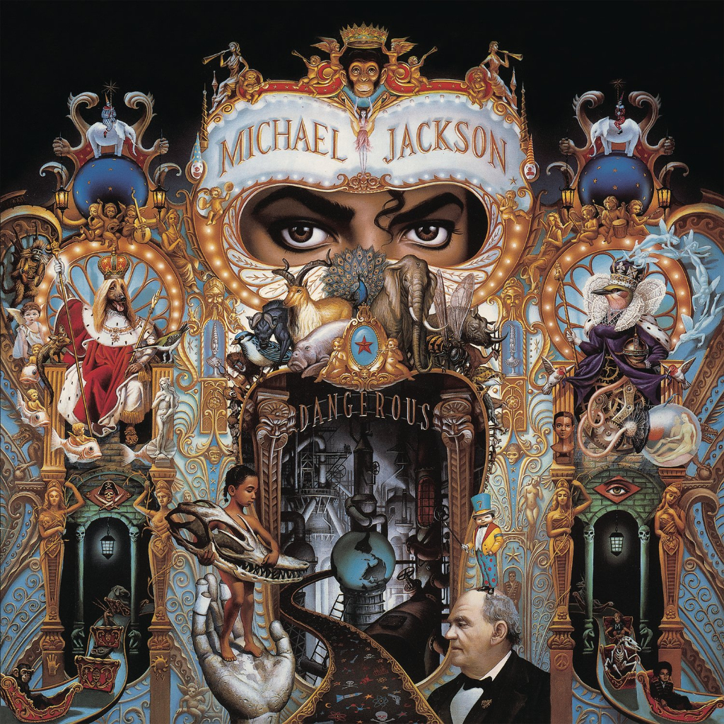 Đĩa Than  Album Dangerous - Michael Jackson