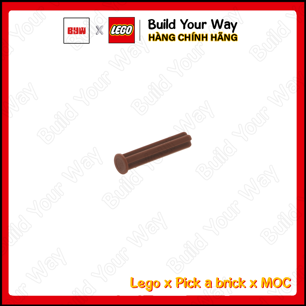 Gạch Lego chính hãng Technic Trục size 3L với chốt dừng / Lego Part 24316: Technic, Axle 3L with Stop