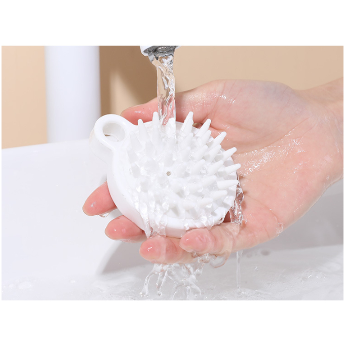 Lược gội đầu Silicon mát xa da đầu giảm rụng kích thích mọc tóc tiện dụng DIY - MyNa Mart