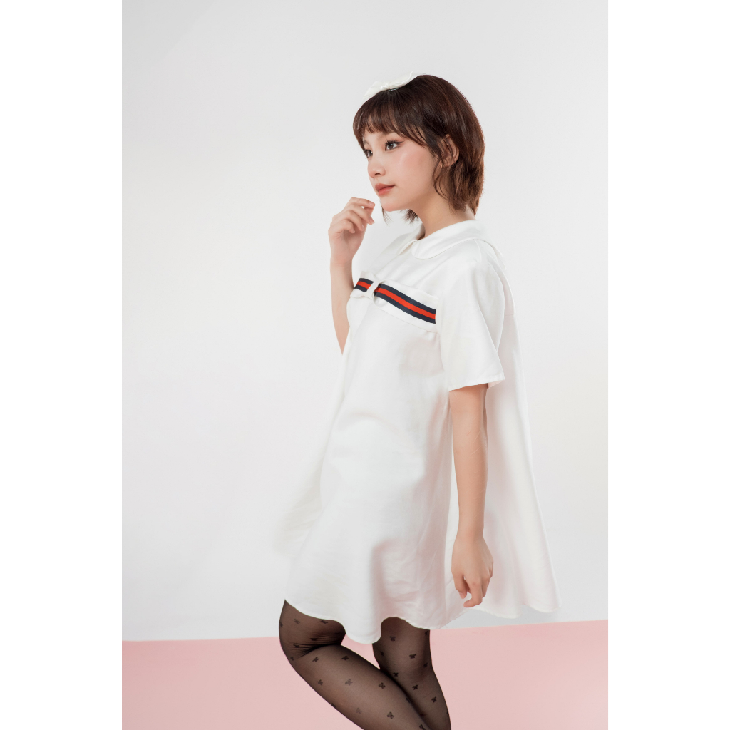 Darlin dress- Váy xinh form babydoll đính nơ