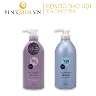 Combo dầu gội và dầu xả salon link không chứa silicon 1000 ml