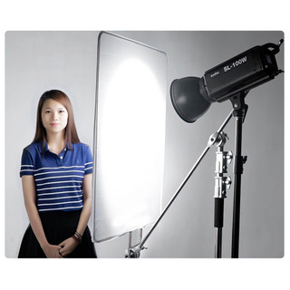 CHÓA ĐÈN LED/FLASH STUDIO NGÀM BOWENS KIM LOẠI 17.5CM