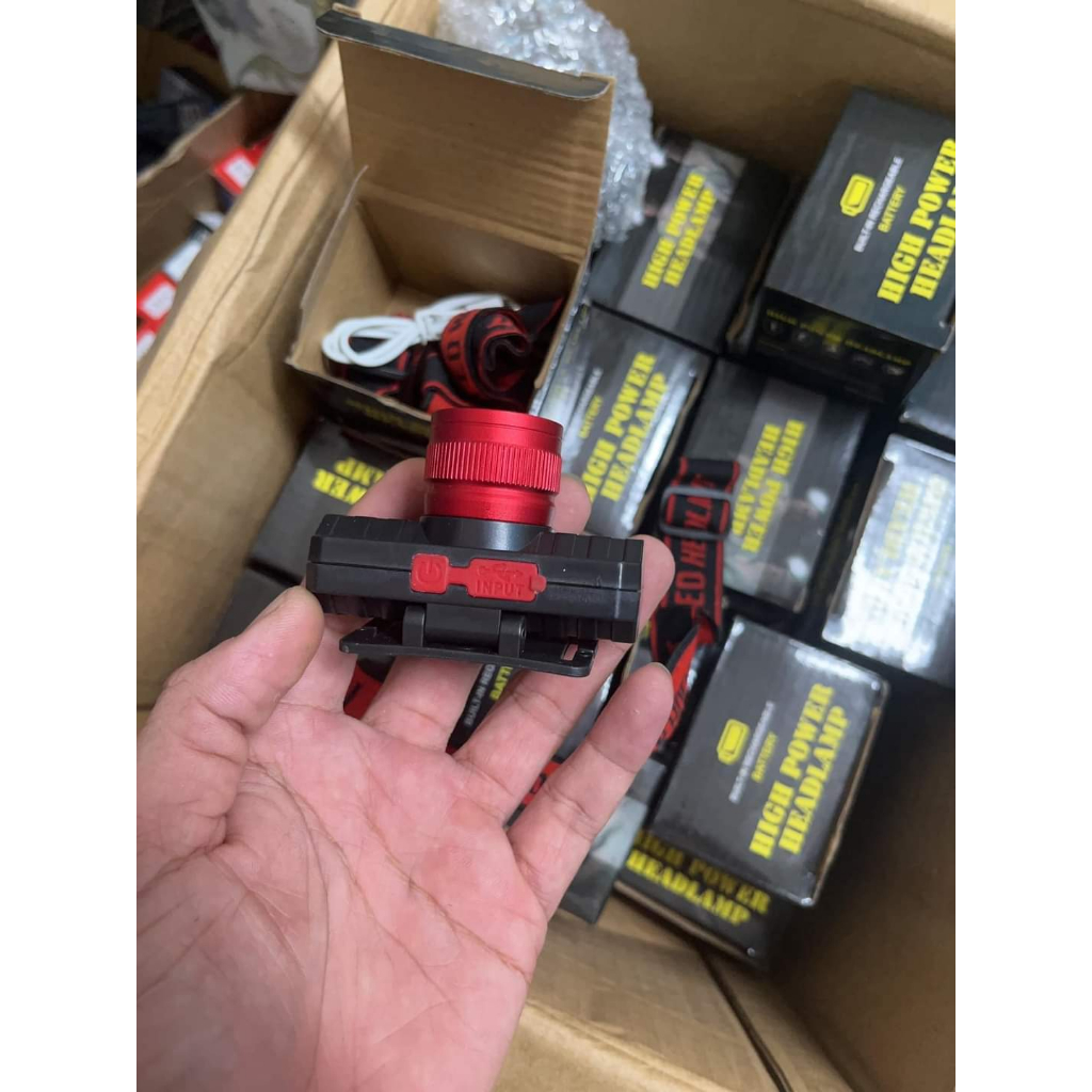 Đèn ráy tai không tim đen bóng led siêu sáng