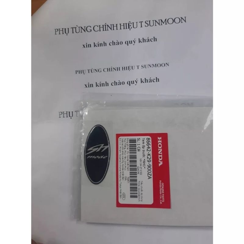 Tem SH tem mặt nạ SH Mode 125 2013 đến 2019 Honda