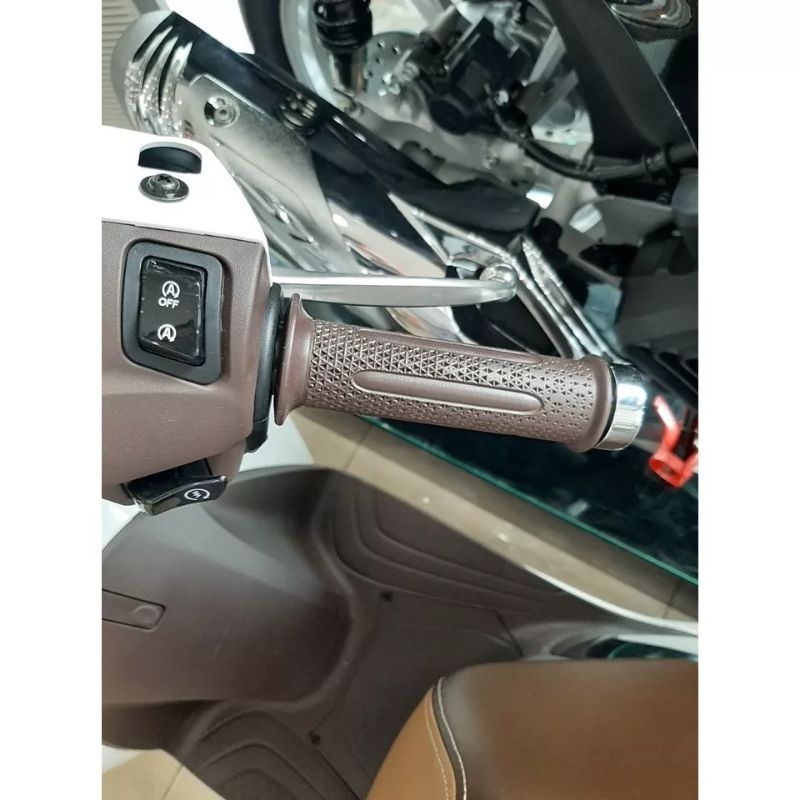 Bao tay tay nắm trái tay ga SH Mode 2020 đến 2023 màu nâu màu đen chính hãng