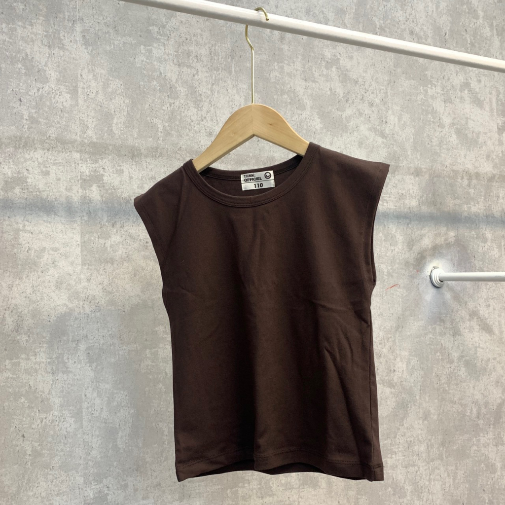 Áo tanktop trơn nhiều màu cho bé