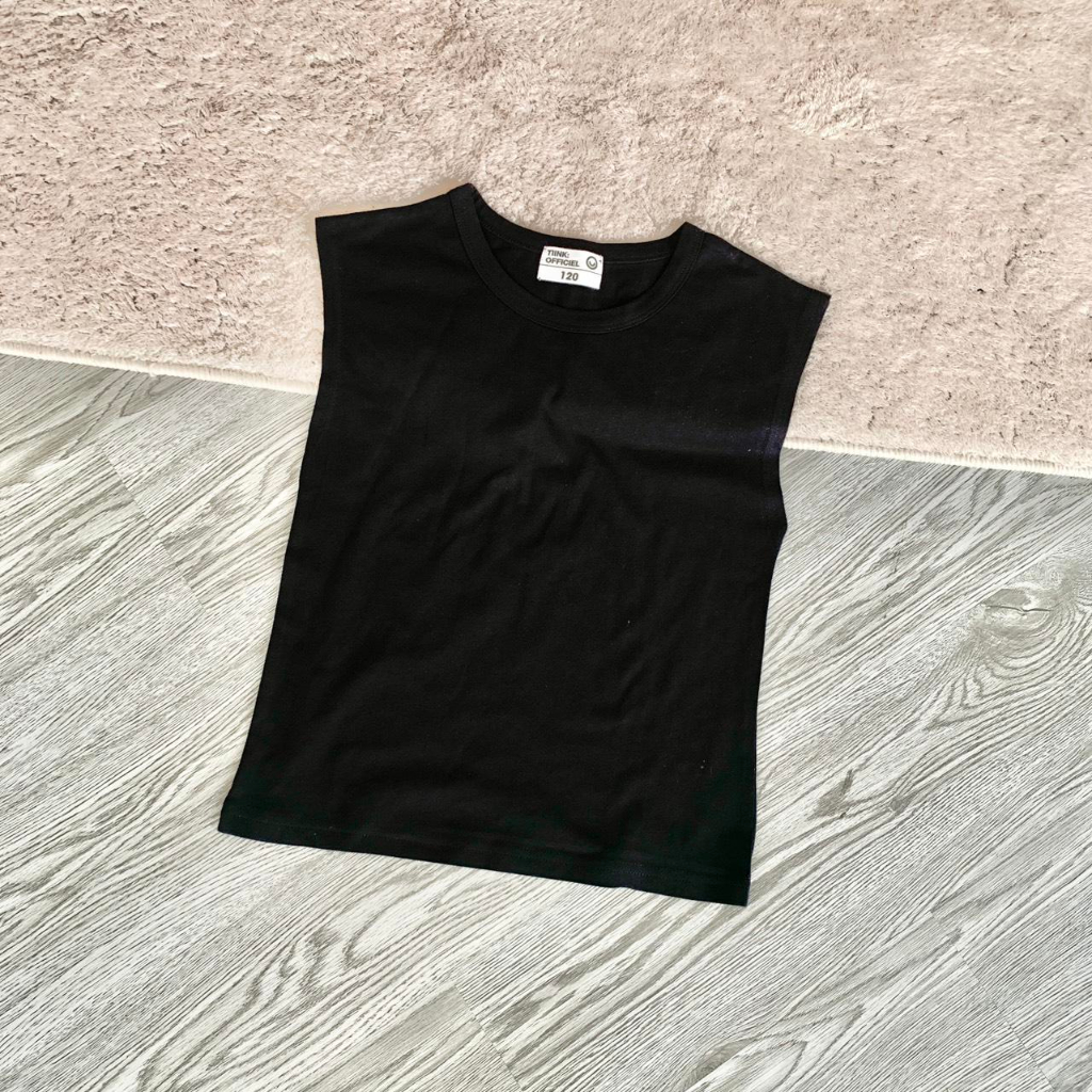 Áo tanktop trơn nhiều màu cho bé