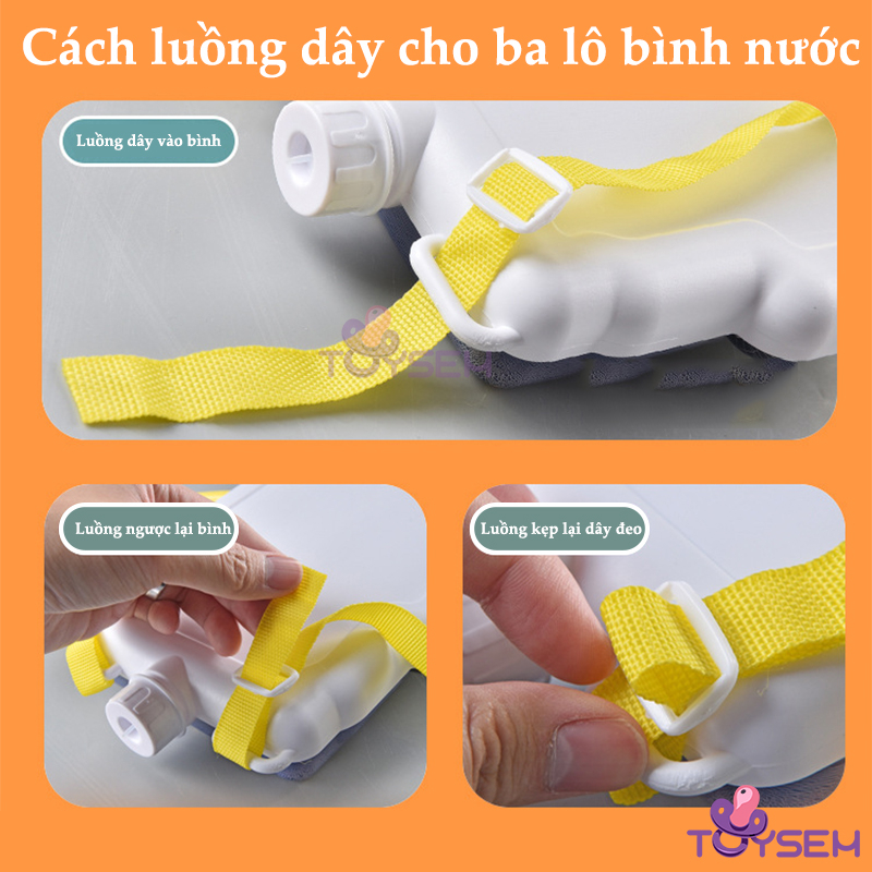 Đồ chơi súng phun nước kèm ba lô hình động vật hoạt hình dễ thương đi biển, hồ bơi mùa hè cho trẻ em - Quà tặng cho bé