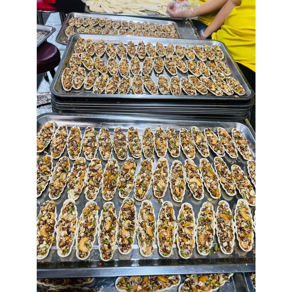 Bánh thuyền mix hạt dinh dưỡng health, Bánh ăn kiêng hỗ trợ giảm cân, Bánh hạt dinh dưỡng thuần chay 250gr