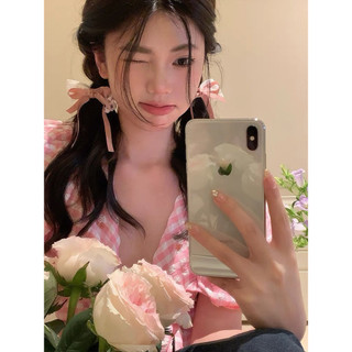 Kẹp nơ phối ren tiểu thư