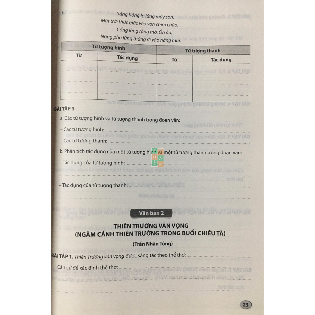 Sách - Vở thực hành Ngữ Văn 8