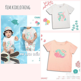 Chaang áo phông cộc tay bé gái ss2022d02