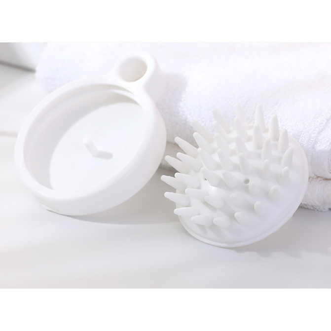 Lược gội đầu Silicon mát xa da đầu giảm rụng kích thích mọc tóc tiện dụng DIY - MyNa Mart