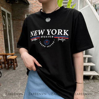 ZAREEN | ÁO THUN BASIC NEWYORK ZAREEN THU150 ĐEN