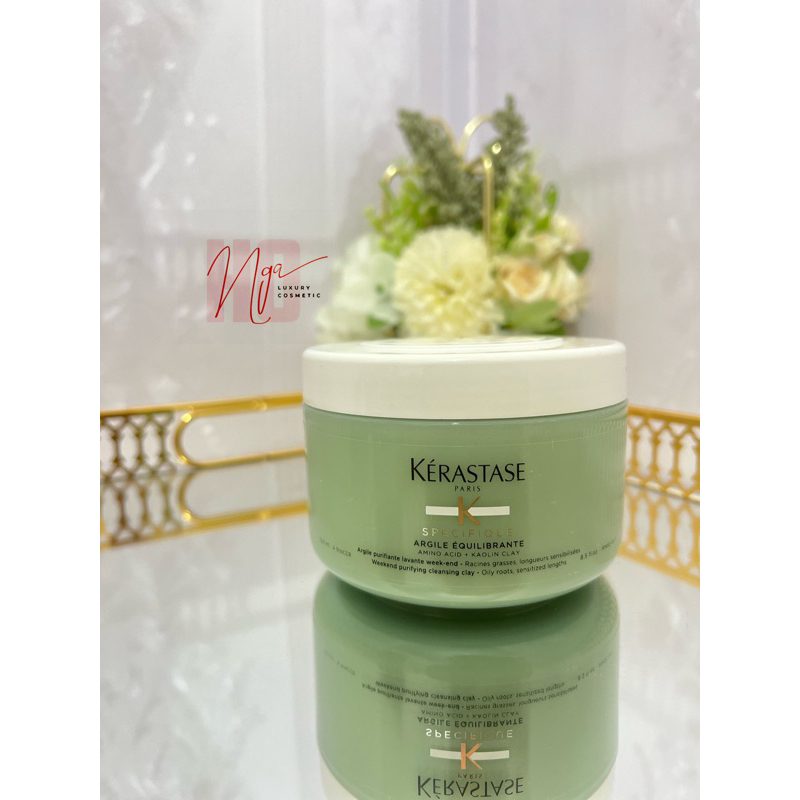 Mặt Nạ Đất Sét Cho Da Đầu Dư Dầu Kerastase Purifying Cleansing Clay.