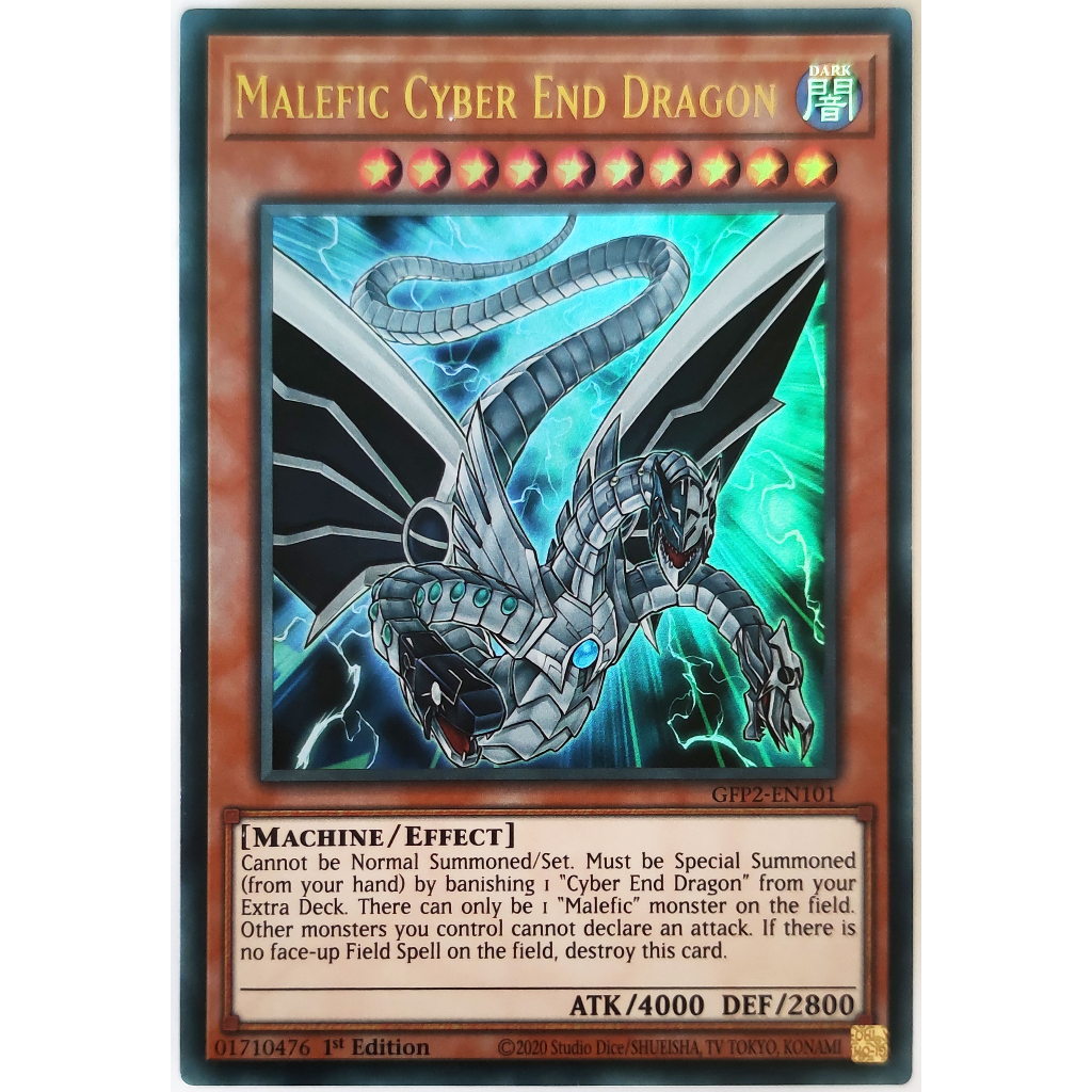 Malefic Cyber End Dragon |EN| Ultra Rare