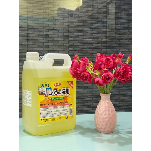 Nước lau sàn, tẩy rửa nhà tắm Wai can 4L