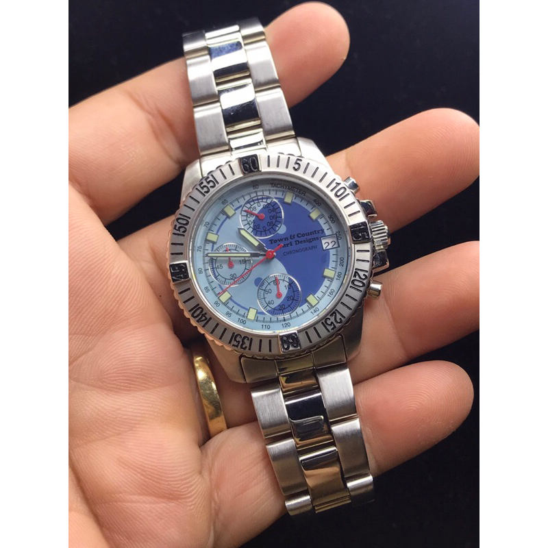 ⌚️Đồng hồ Si Nam hiệu Town & Country, thương hiệu Nhật🇯🇵. Hàng đã qua sử dụng
