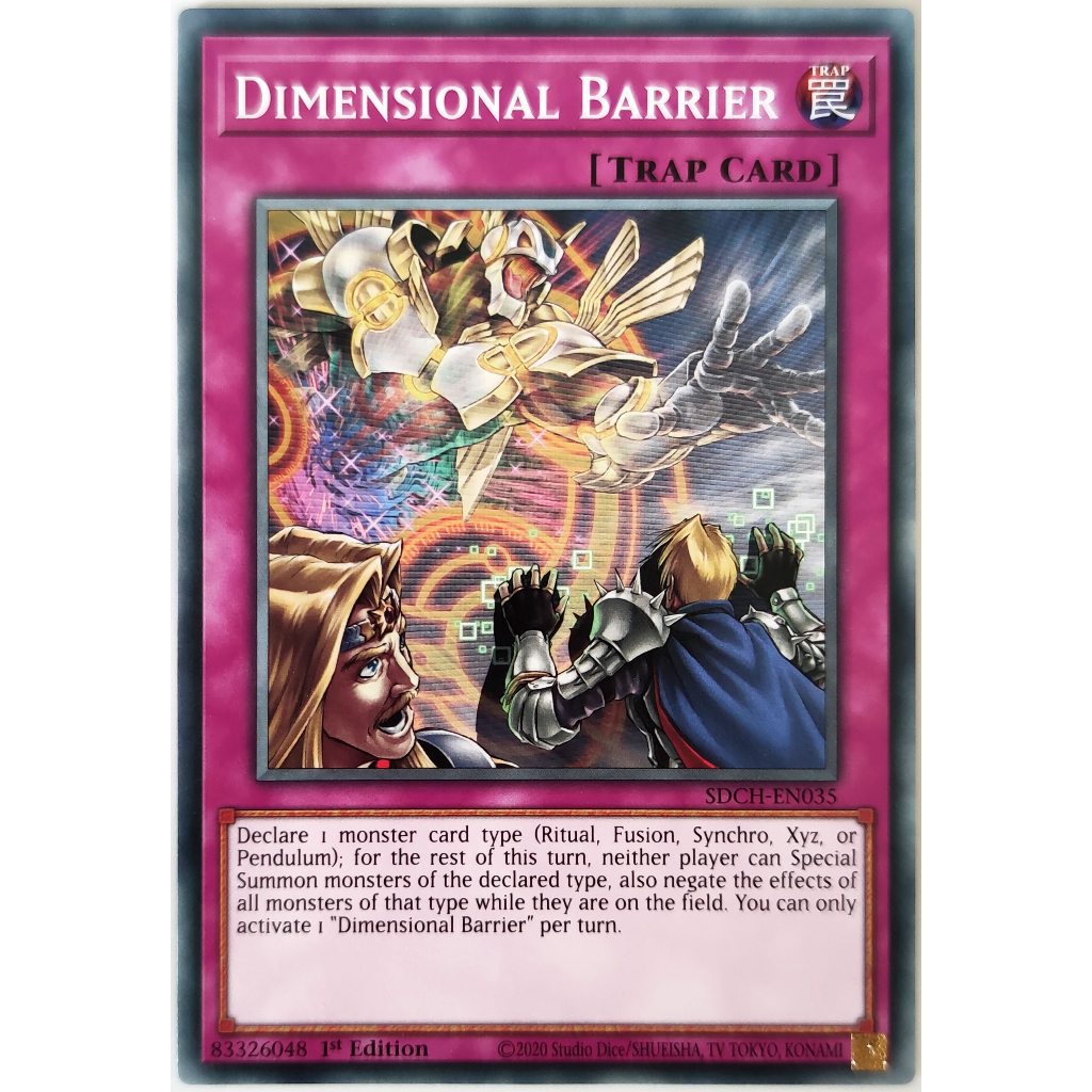 [Thẻ Yugioh] Dimensional Barrier |EN| Common