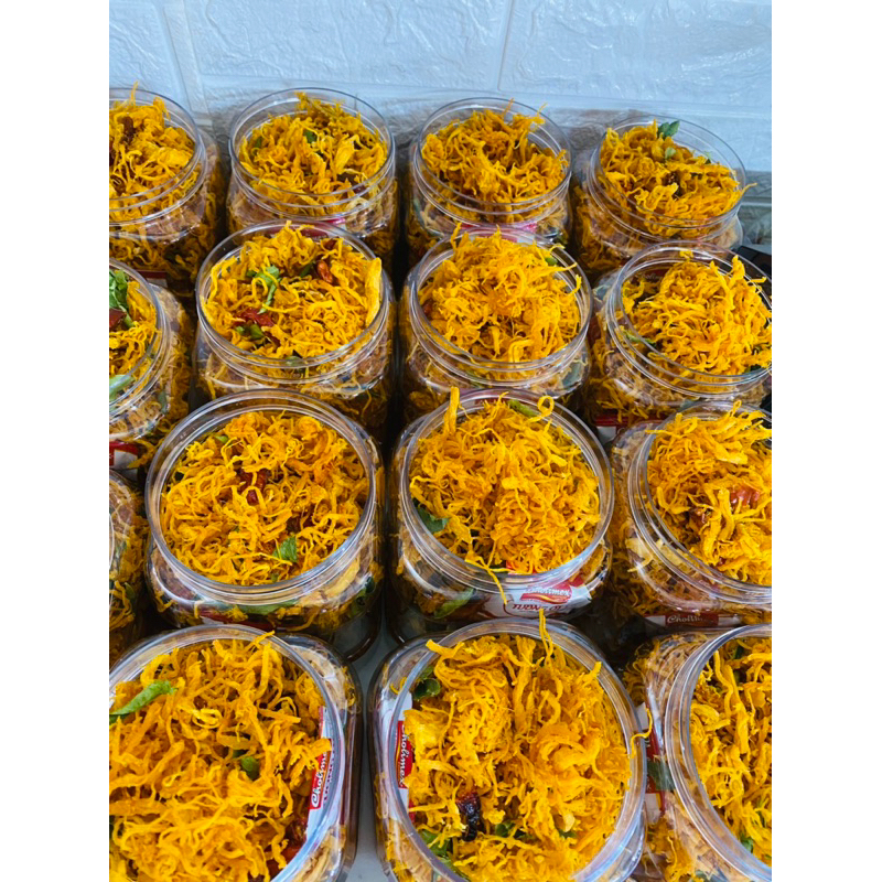 Khô gà lá chanh hủ 500gram