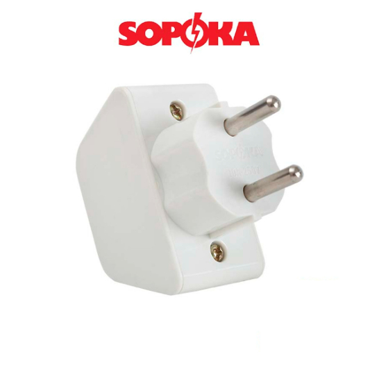 Đầu nối chia điện SOPOKA P11/P12 đa năng 1 ra 3 lỗ, công suất chịu tải 2200W - Hàng chính hãng