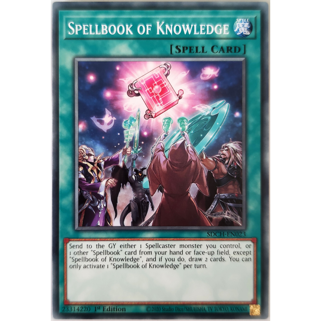 [Thẻ Yugioh] Spellbook of Knowledge |EN| Common