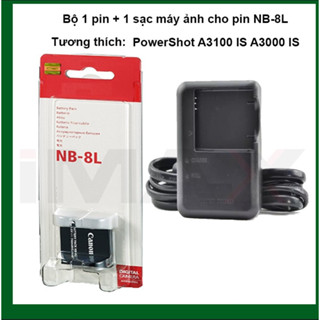 PIN SẠC MÁY ẢNH CA NON NB-8L