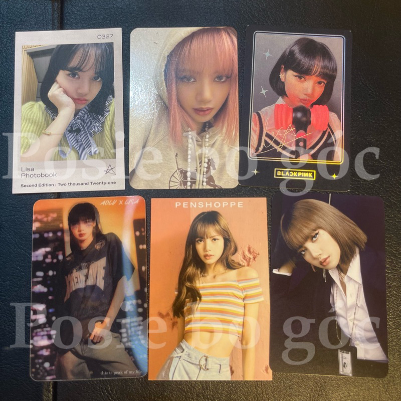 [OFFICIAL BLACKPINK] Tổng hợp card Lisa các era