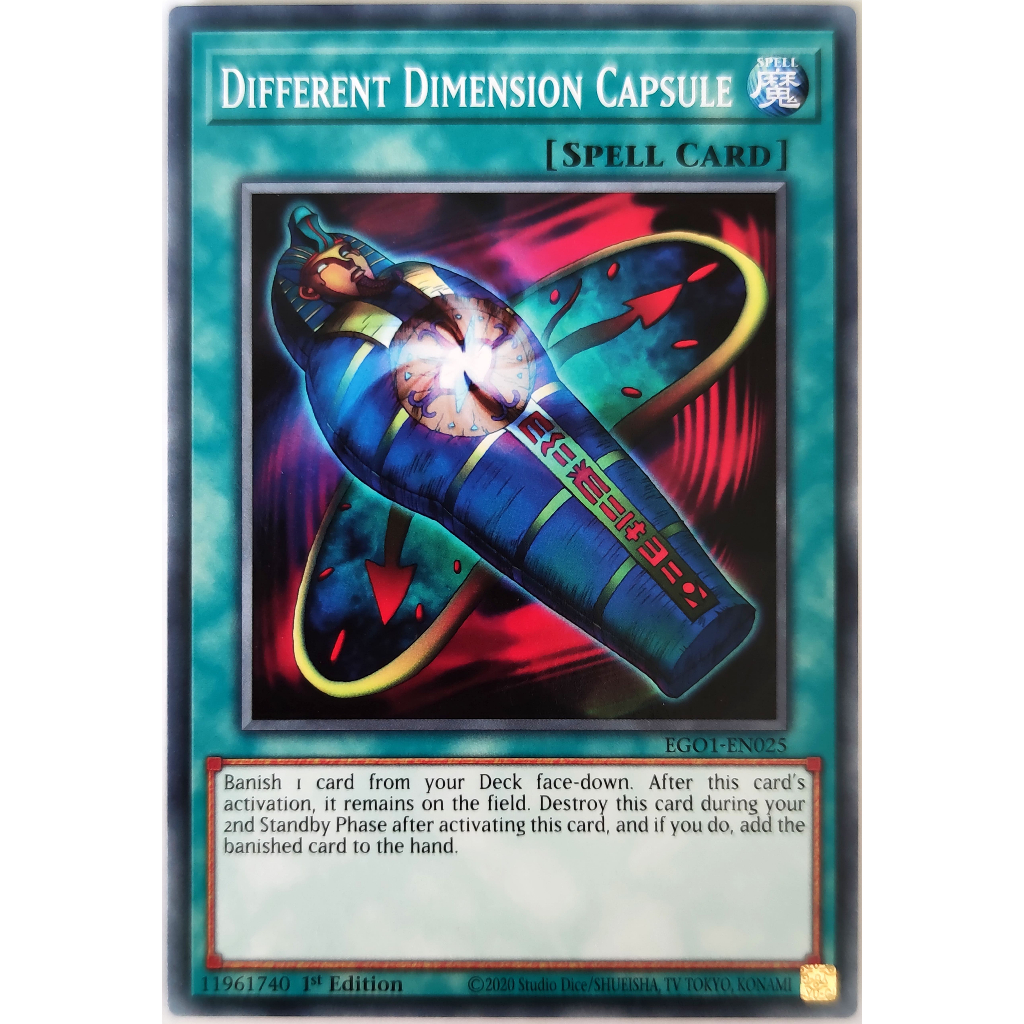[Thẻ Yugioh] Different Dimension Capsule |EN| Common