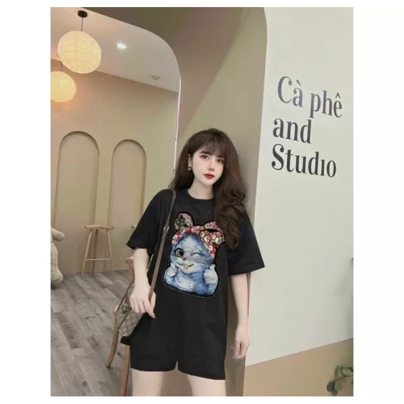 BỘ THUN COTTON THÊU HOẠ TIẾT