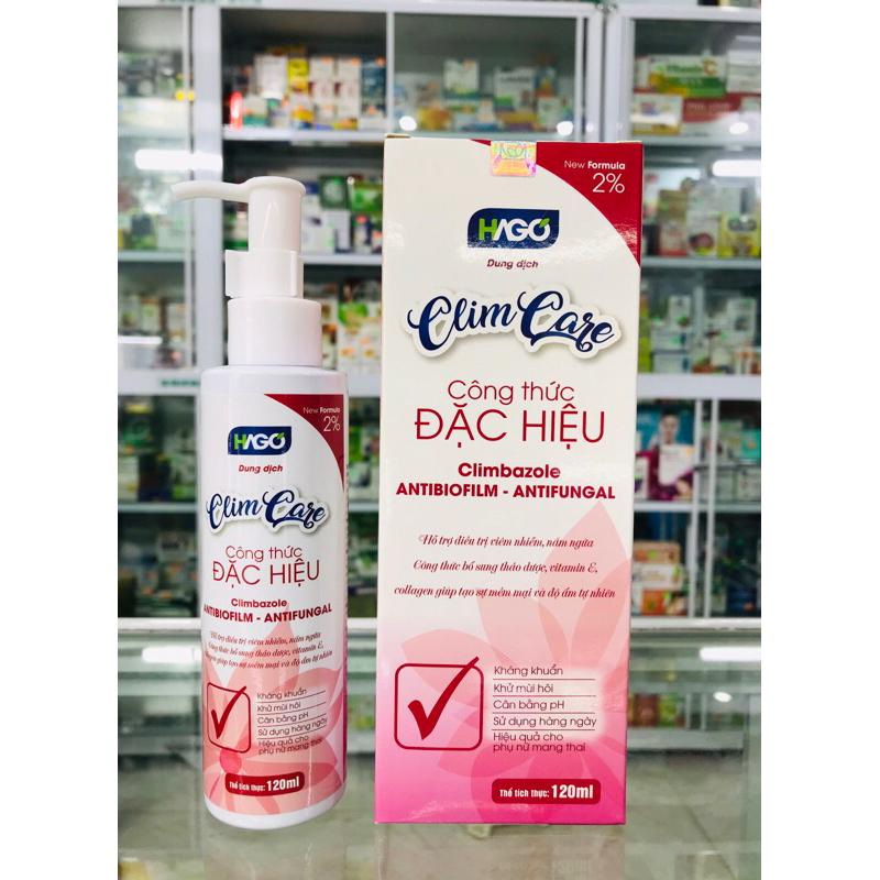 Dung dịch vệ sinh ClimCare HAGO 120ml - chính hãng