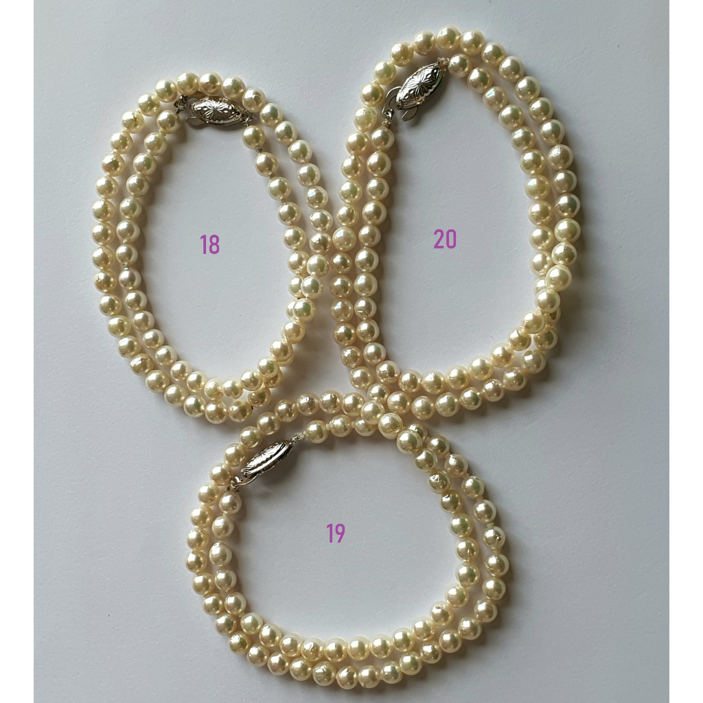 AKOYA dáng Choker hàng si Nhât Bản, chuỗi Akoya thời trang,Akoya cổ điển